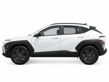 White Hyundai KONA