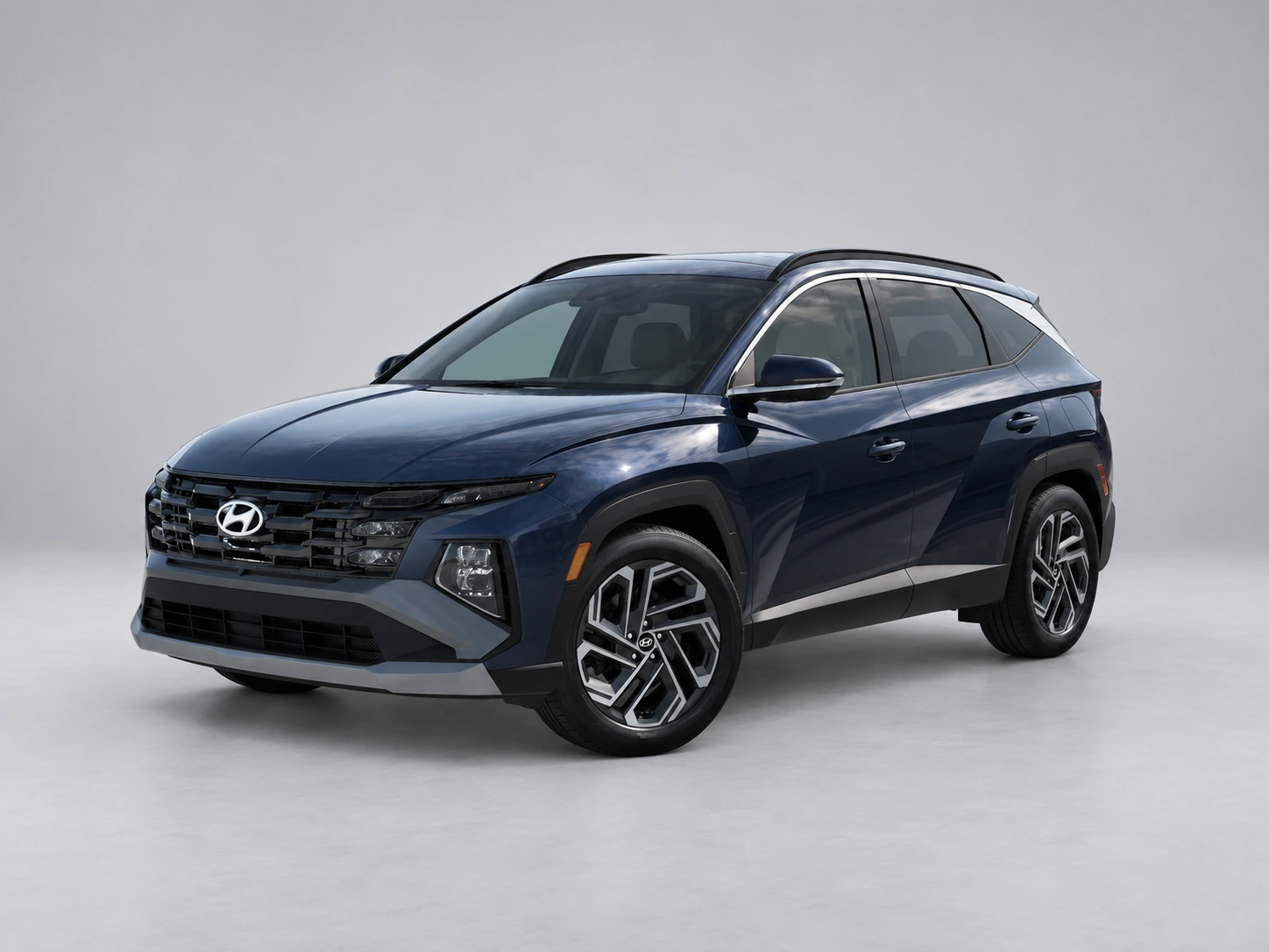 2026 Hyundai Tucson SEL Plus AWD Atlantis Blue exterior