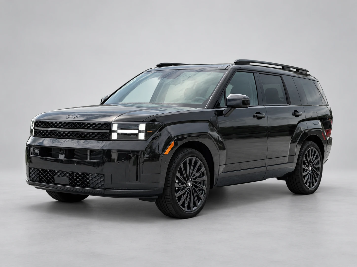 2027 Hyundai Santa Fe Calligraphy AWD Phantom Black exterior