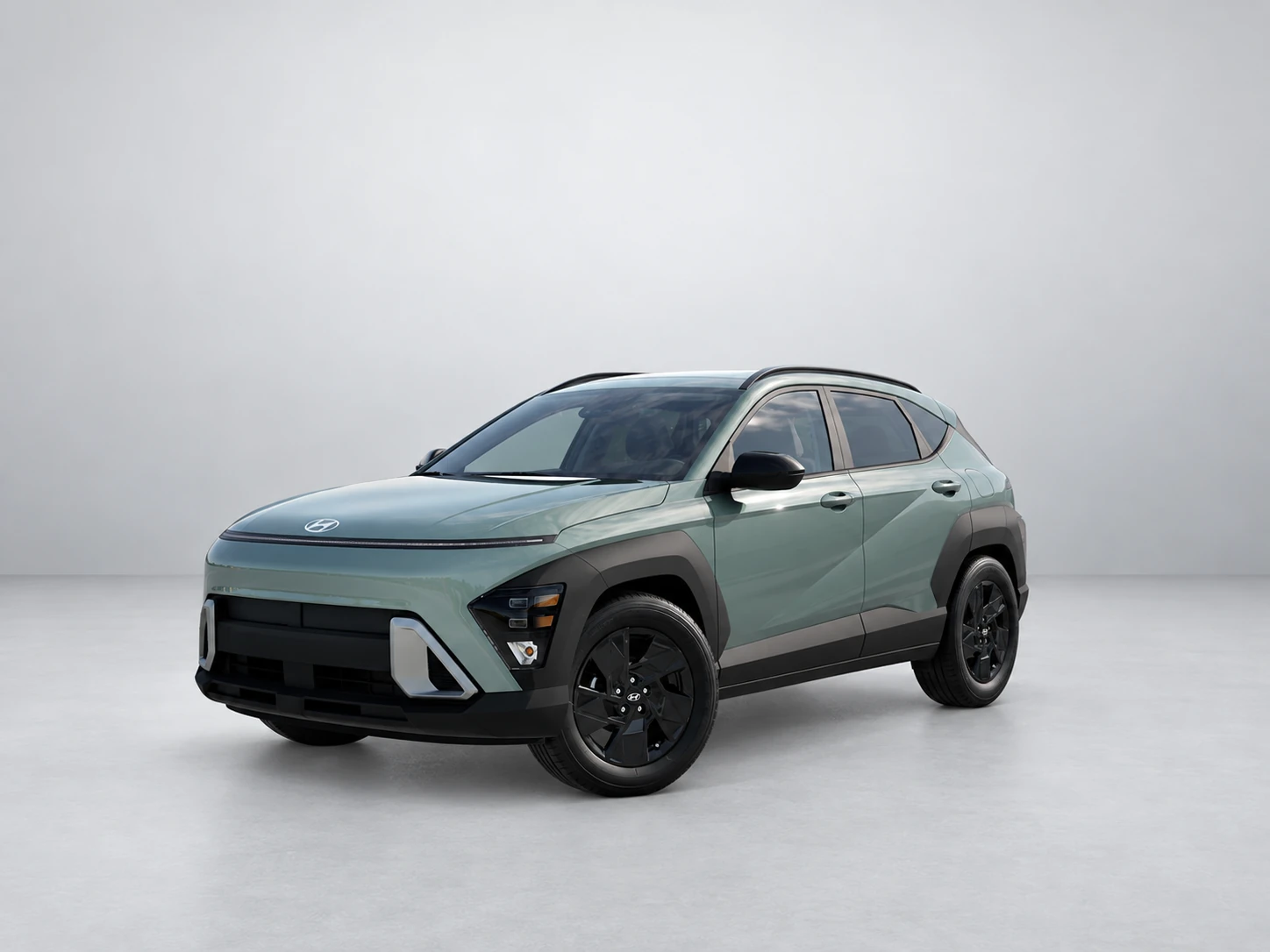 2027 Hyundai Kona SEL Sport AWD Mirage Green exterior