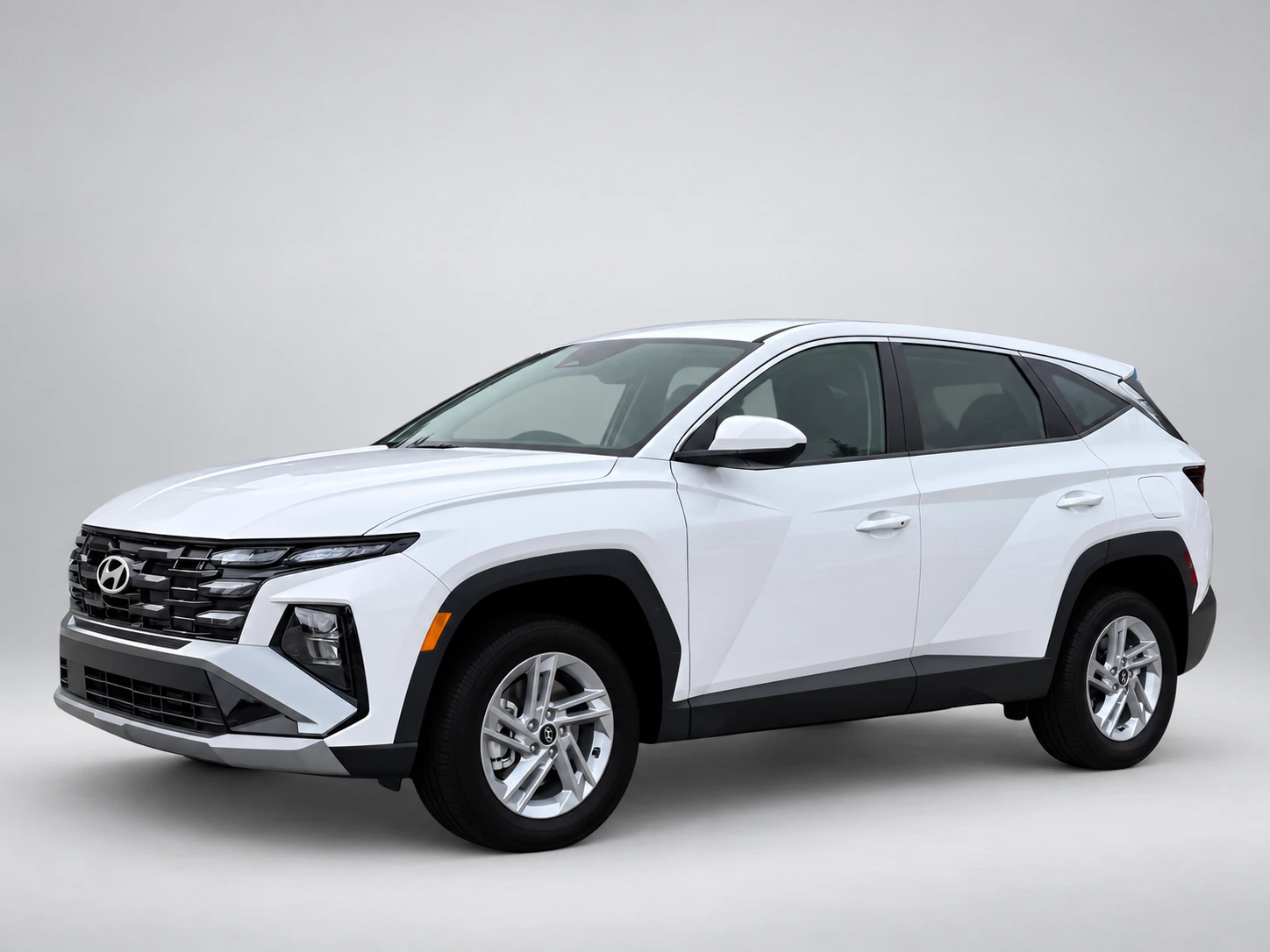 2026 Hyundai Tucson SE AWD Serenity White Pearl exterior