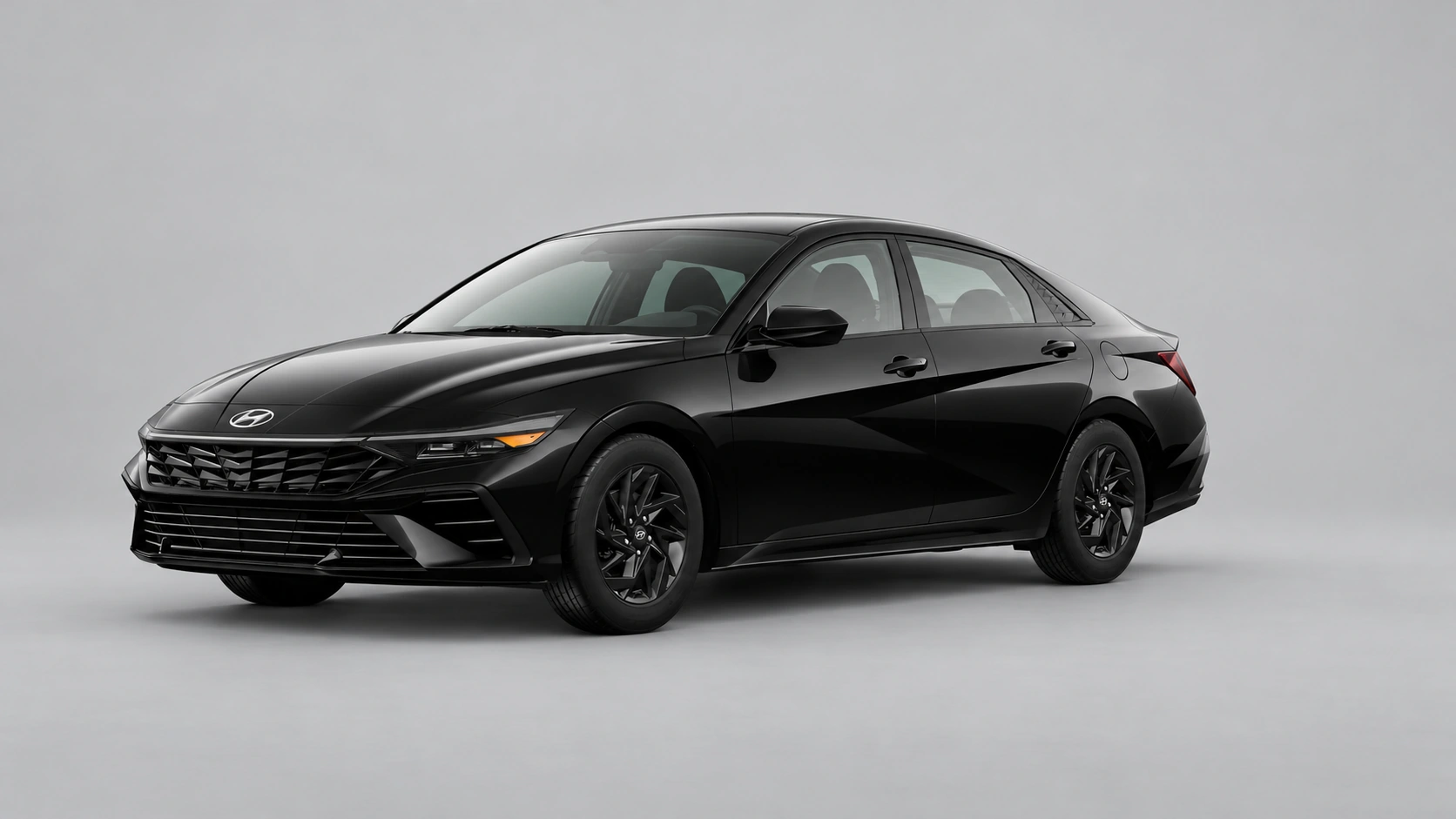 2026 Hyundai Elantra Hybrid Blue Abyss Black exterior