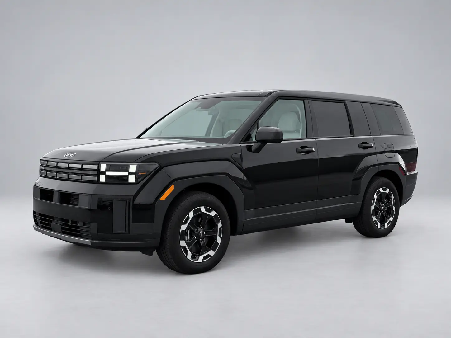 2027 Hyundai Santa Fe SE AWD Phantom Black exterior