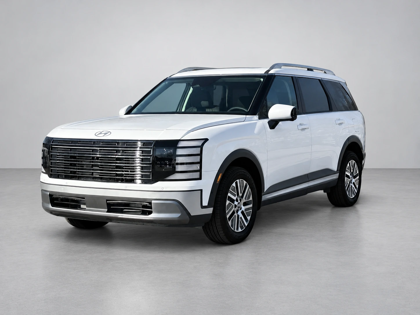 2026 Hyundai Palisade Hybrid SEL Premium 8p AWD Creamy White Pearl exterior
