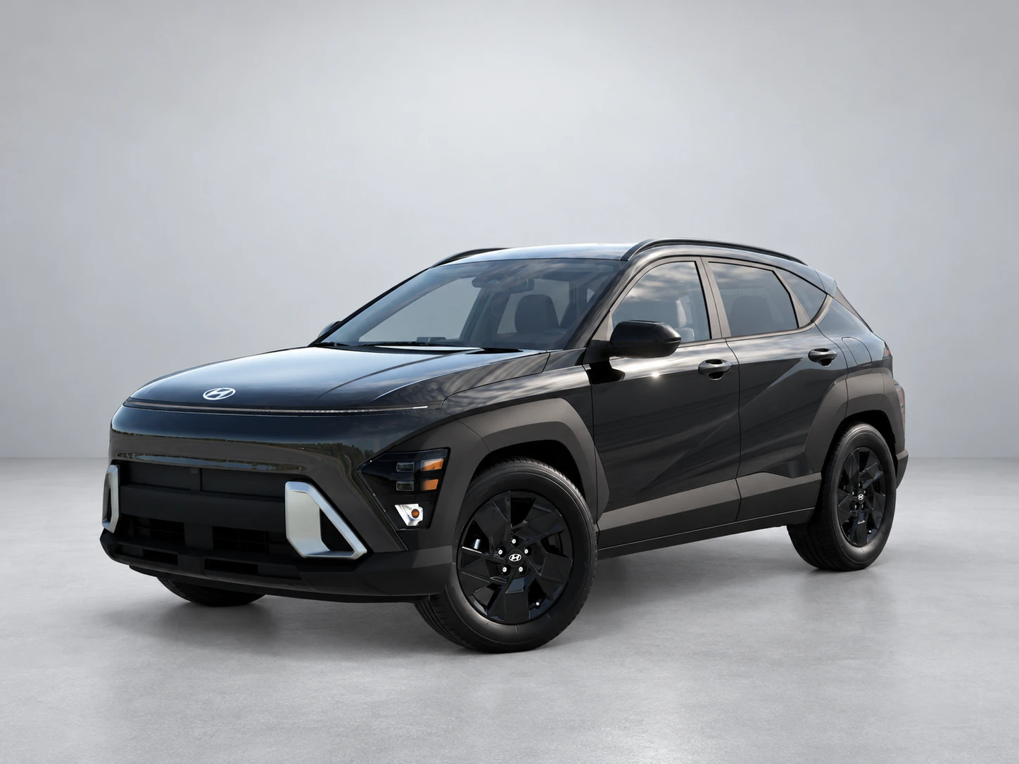 2027 Hyundai Kona SEL Sport AWD Abyss Black Pearl exterior