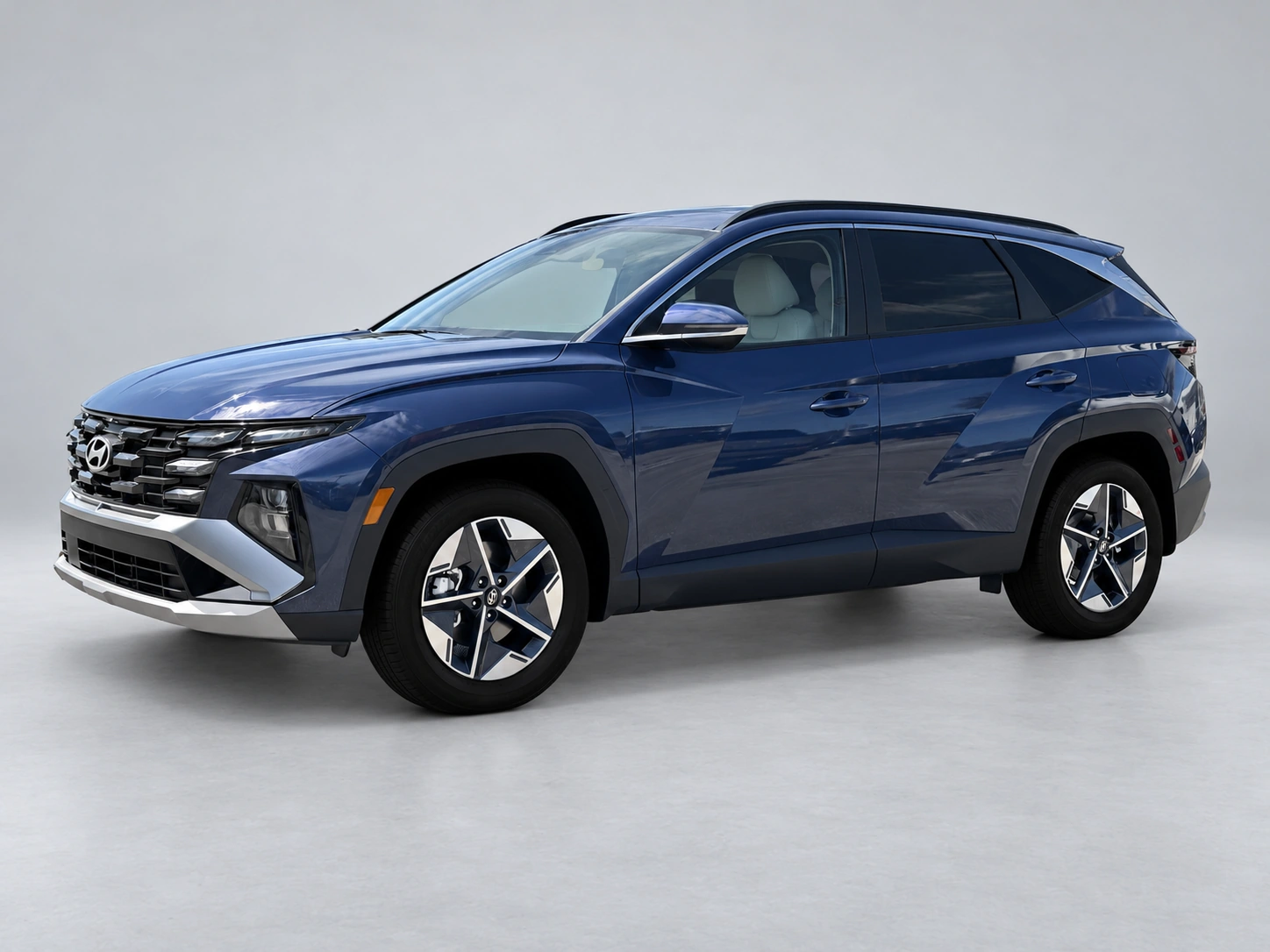 2026 Hyundai Tucson SEL Premium AWD Atlantis Blue exterior