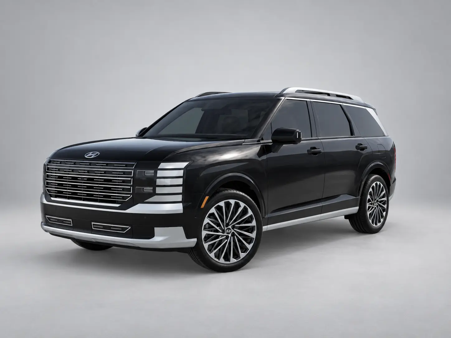 2027 Hyundai Palisade Calligraphy AWD Abyss Black Pearl exterior