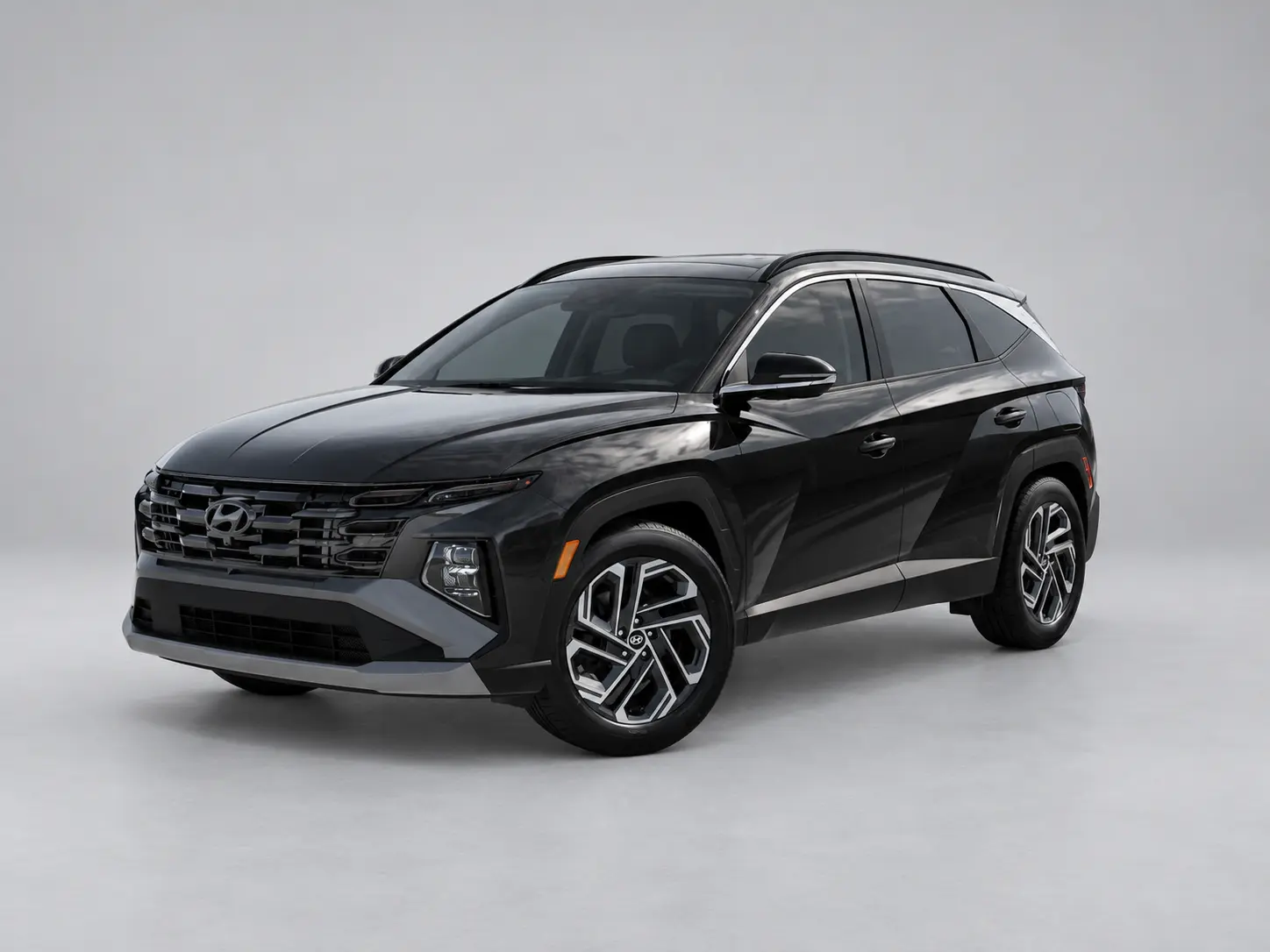 2026 Hyundai Tucson Hybrid Night AWD Ash Black exterior