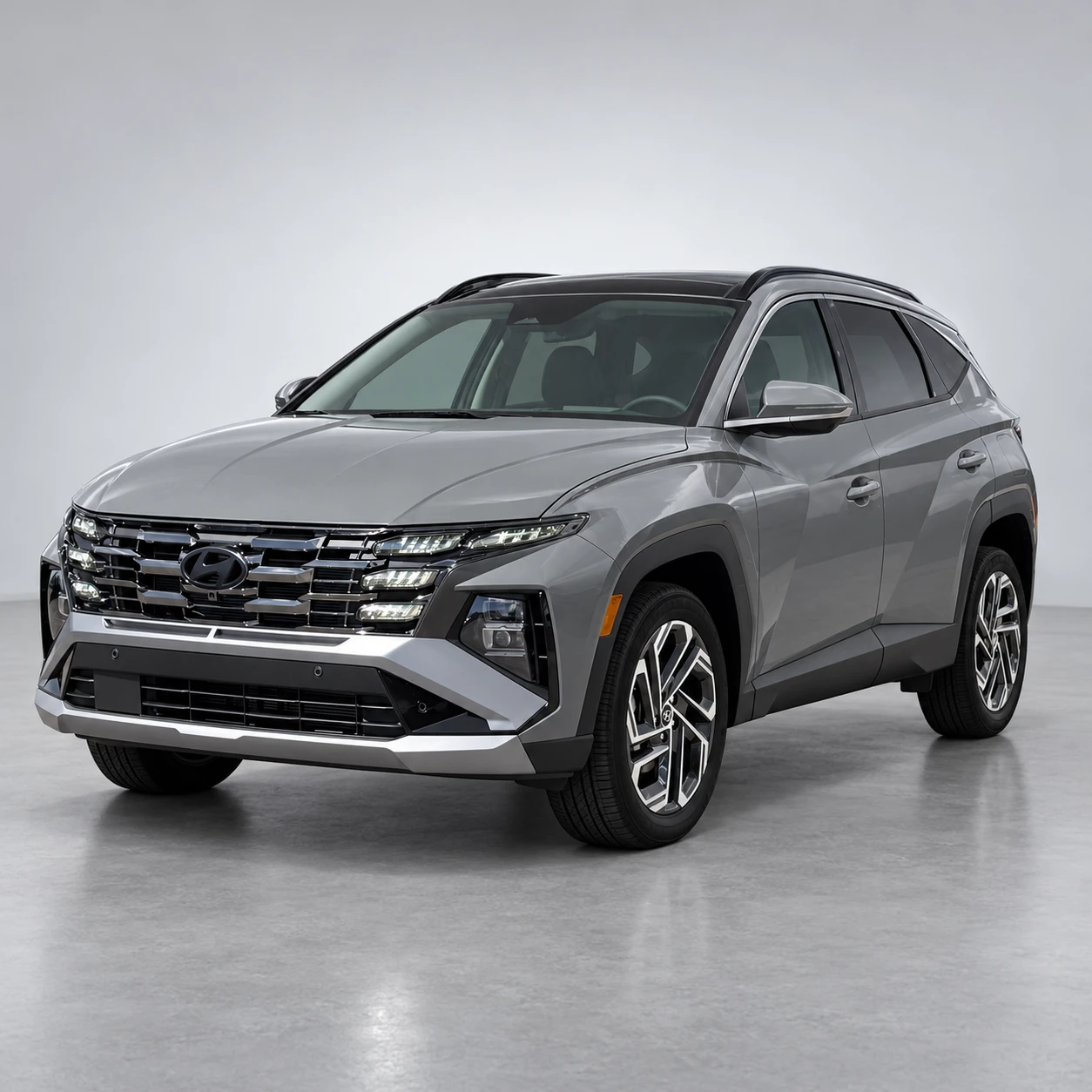 2026 Hyundai Tucson Limited AWD Hampton Gray exterior